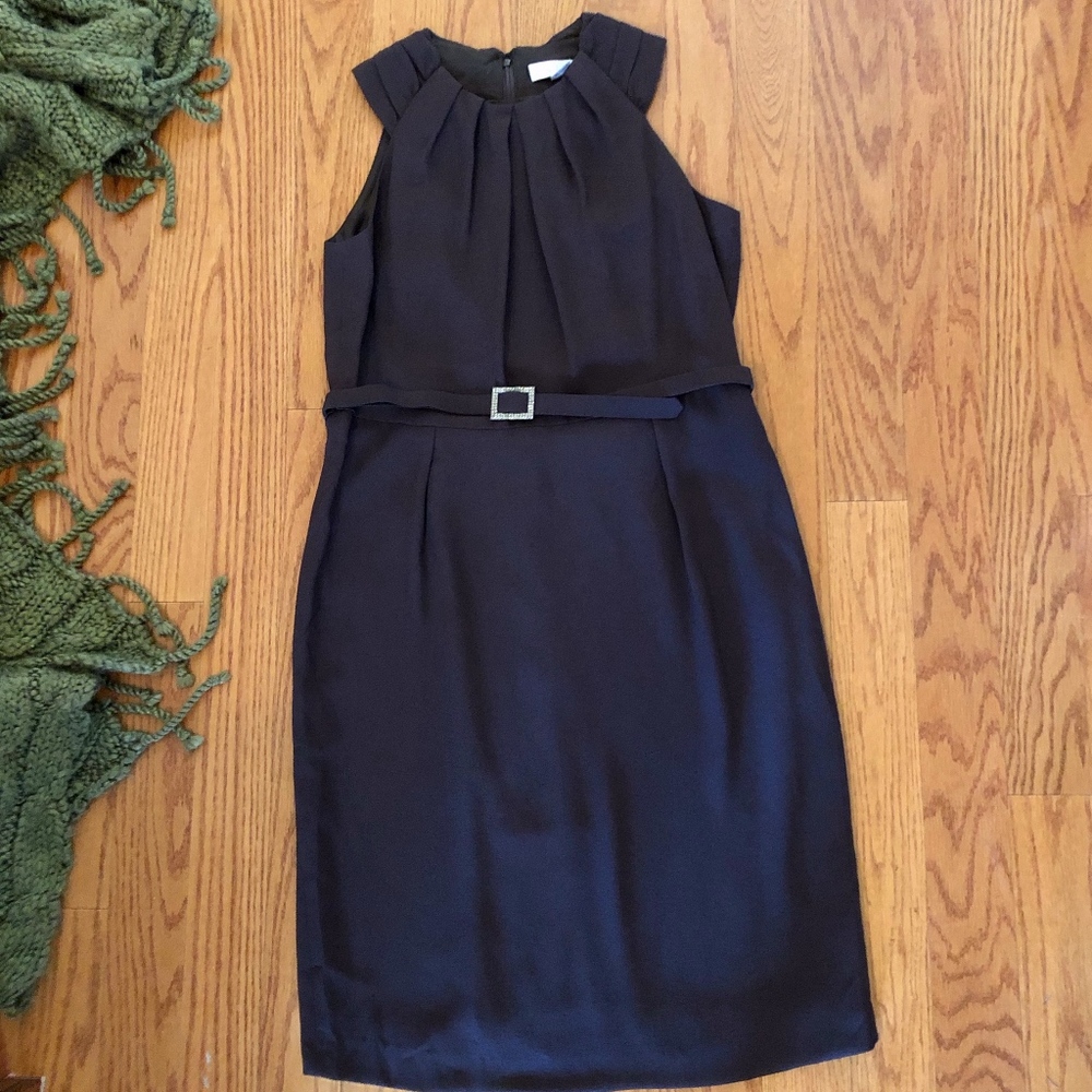 Zelda Cocktail Dress with Jeweled Belt Buckle